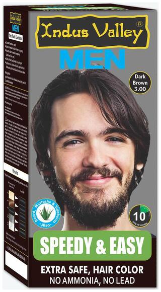 Buy Indus Valley Men Speedy Easy Black 1 00 Extra Safe Hair