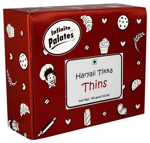 

Infinite Palates Thins - Hariyali Tikka 100 g