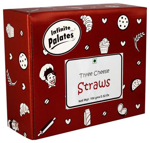 

Infinite Palates Straws - Three Cheese 100 g