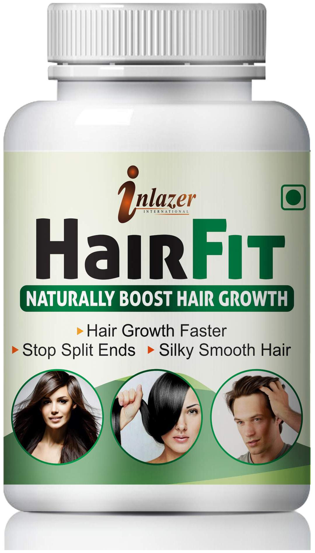 

Inlazer Hair Fit For Naturally Boost Hair Growth 100 Ayurvedic Pack of 1 (60 Capsules)