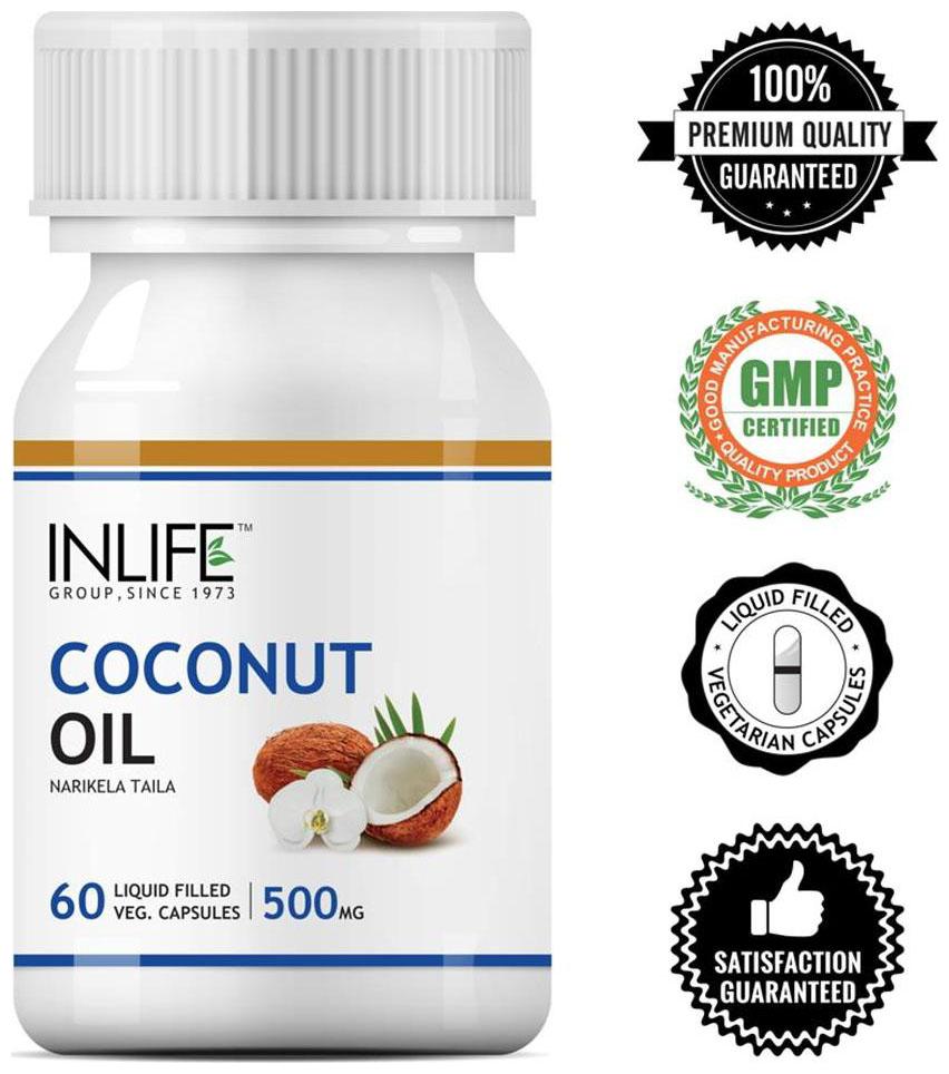 

Inlife Coconut Oil 60 Capsules
