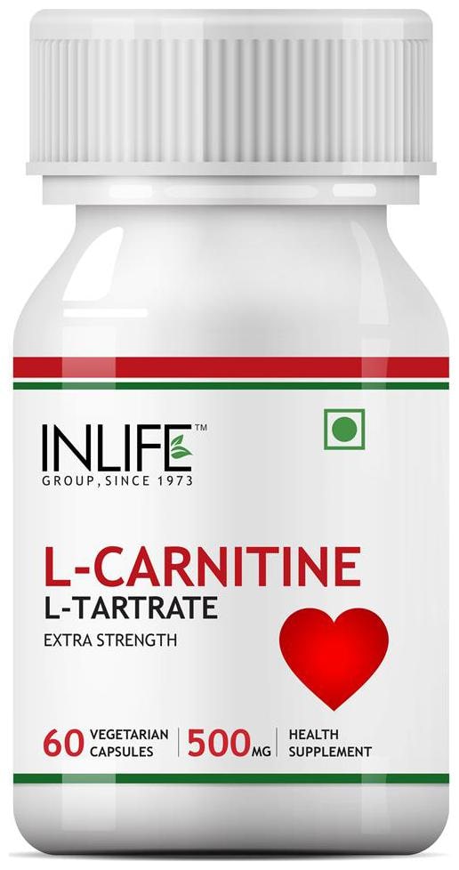 

INLIFE L-Carnitine L-Tartrate 500mg 60 caps