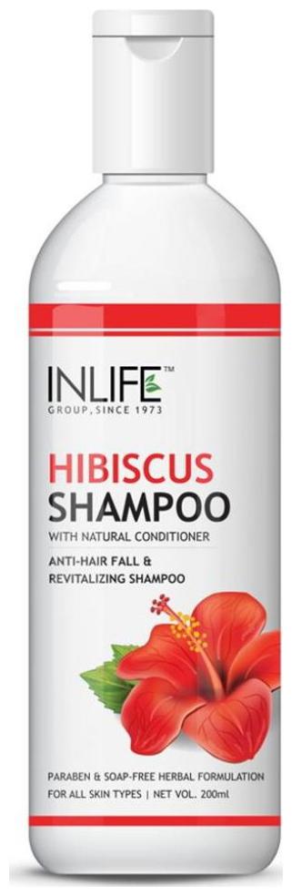 

Inlife Natural Hibiscus Anti Hair Fall Shampoo 200 ml Soap Paraben Free