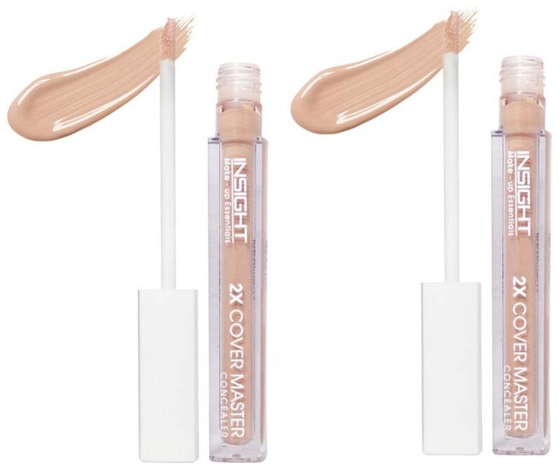 

Insight 2X Cover Master Liquid concealer (02-Golden Sand-6ml)(Pack of 2)