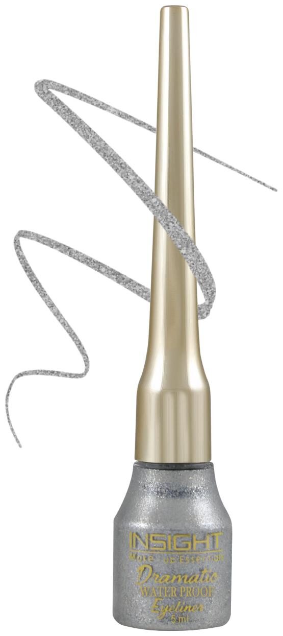 

Insight Dramatic Waterproof Color Eyeliner Silver- 5ml