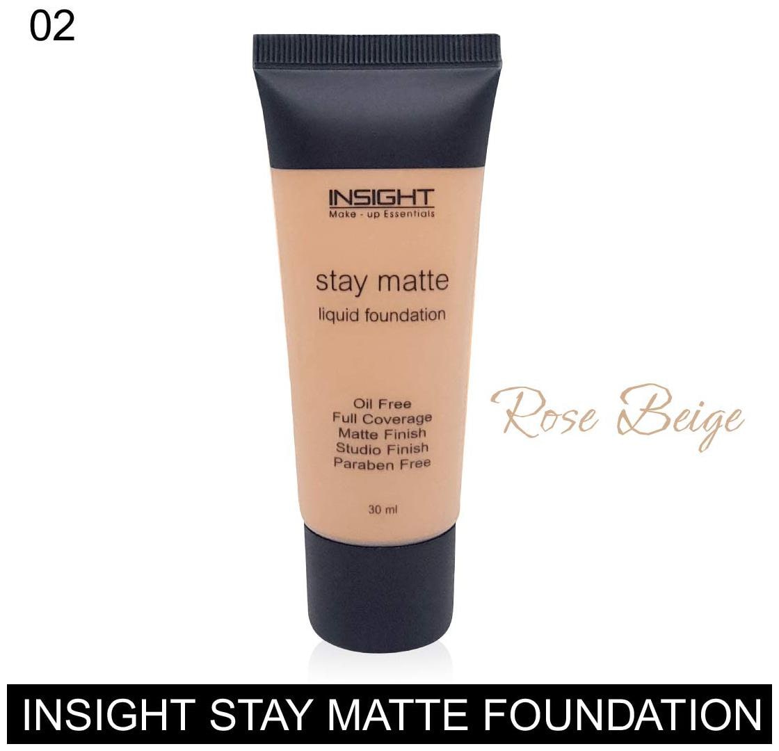 

Insight Stay Matte Foundation- Rose Beige (30 ml)