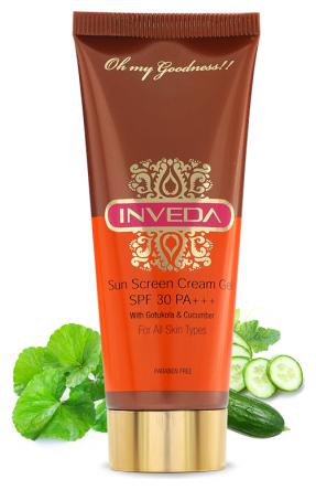 

Inveda Sun Screen Cream Gel SPF 30 75ml