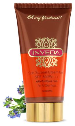 

Inveda Sun Screen Cream Gel SPF 50 50ml