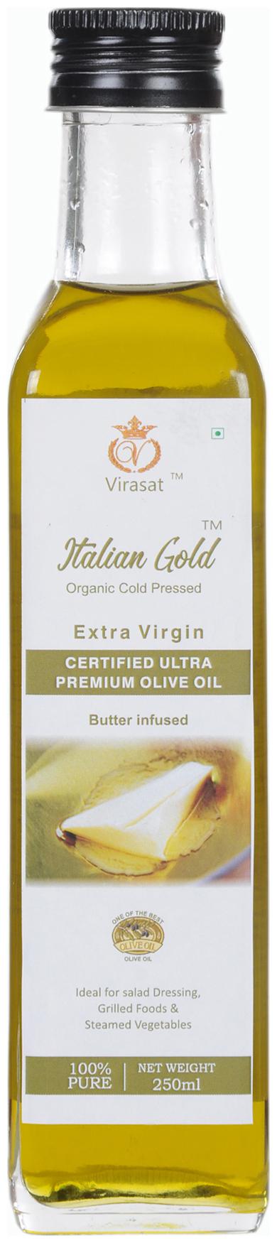 

Italian gold extra virgin butter flavour olive oil 250 ml