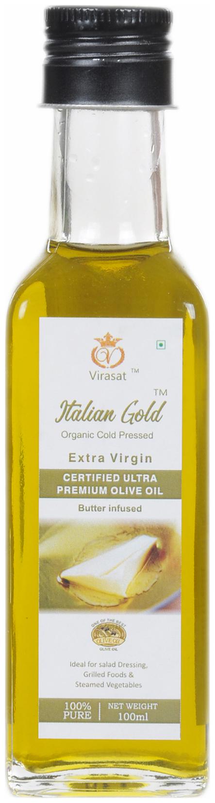 

Italian gold extra virgin butter flavour olive oil 100 ml