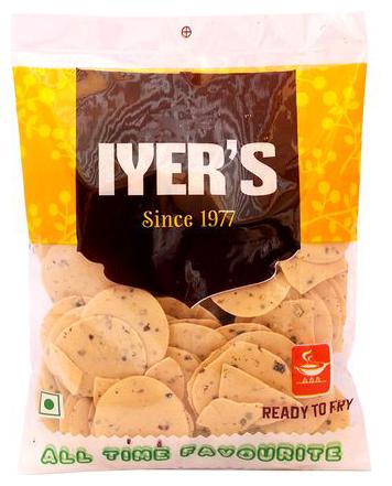 

Iyers Papad - Masala (Round Chips) 120 g