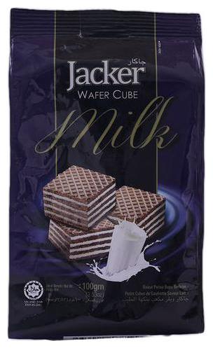

Jacker Wafer Cube - Milk 100 g