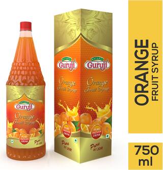 Buy Jai Guruji Orange Fruit Syrup Sharbat Instant Refreshing Drink For Summer Mix With Water Or Soda 750ml Online At Low Prices In India Paytmmall Com The reason being jai guruji remains in the heads and hearts of all customers for a lifetime! inr