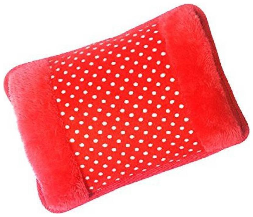 

jain star Electric hot water bag Heating pad of velvet and fur with hand pocket(Assorted color) electric hot bag