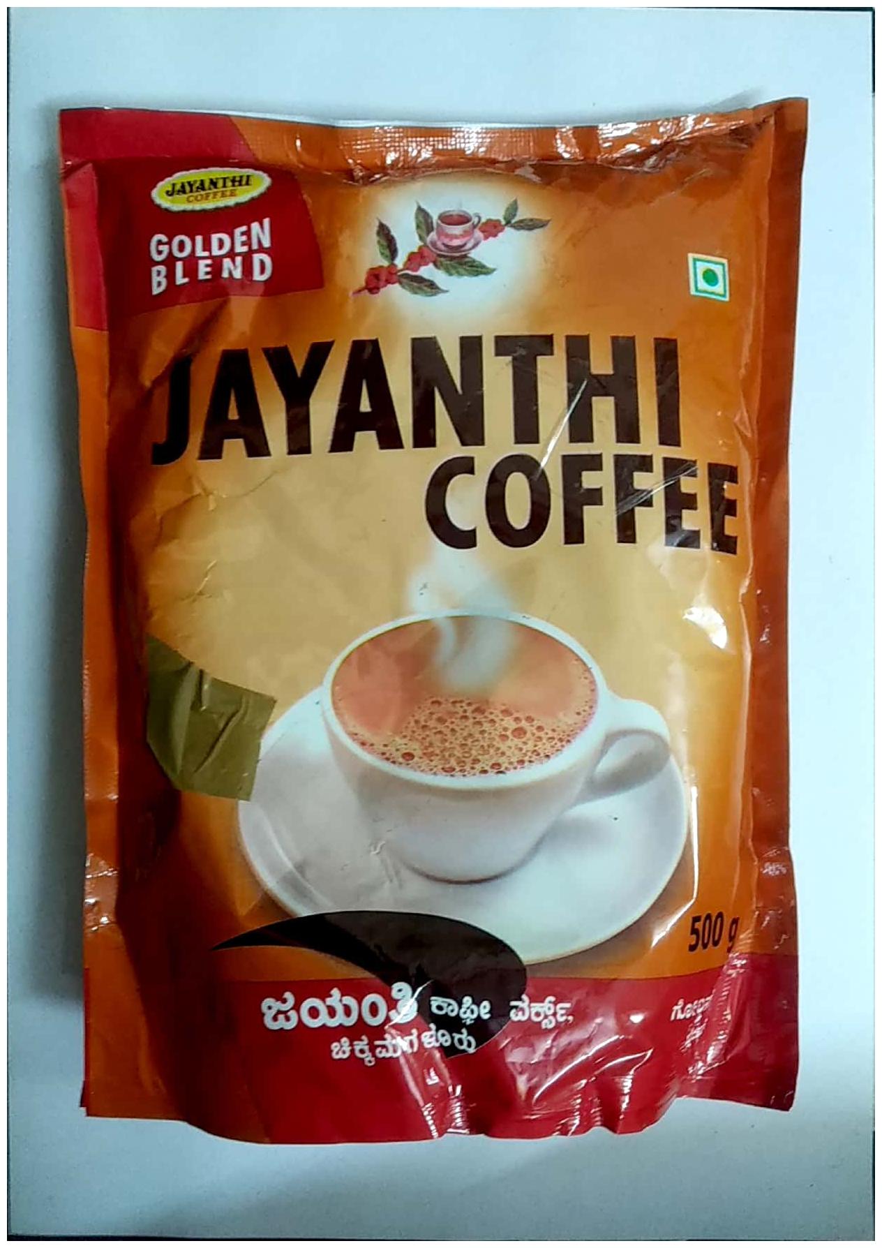 

Jayanthi Filter Coffee - Golden Blend contains 15 chicory - 1 Kg