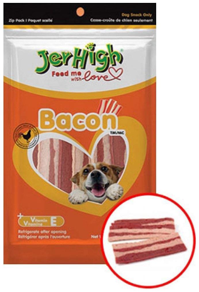 

JerHigh Bacon Dog Treat (100g Pack of 3)