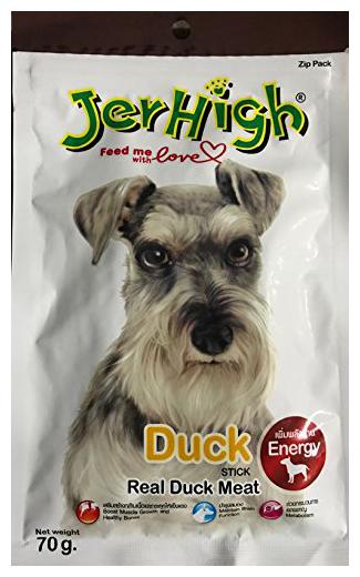 

JerHigh Real Duck Meat Stick 70g Dog Treat (Pack of 6 pcs)