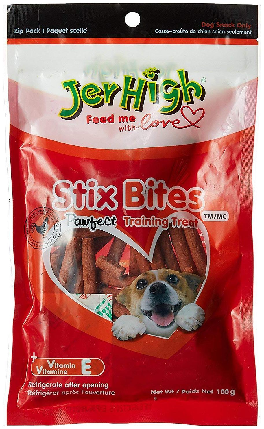 

JerHigh Stix Bites Training Dog Treat (100g Pack of 3)