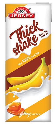 

Jersey Thick Shake - Banoffee 180 ml