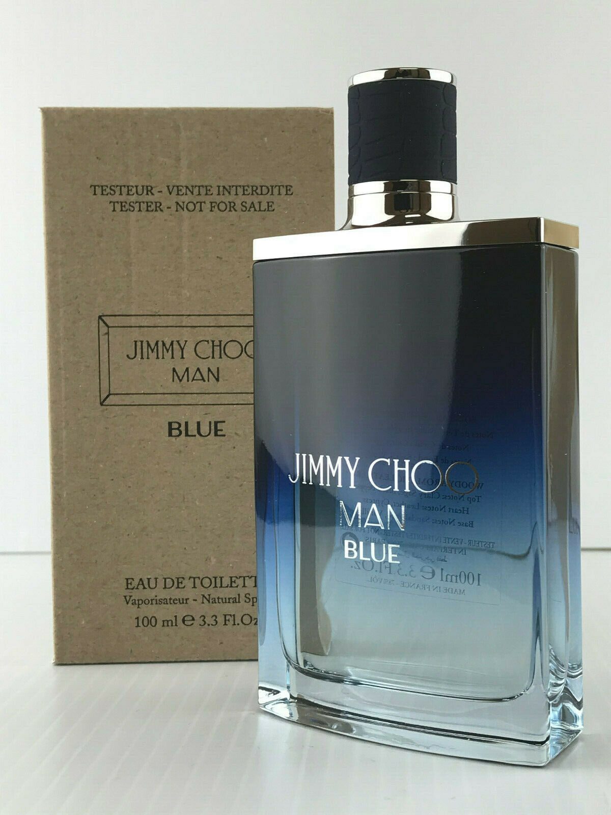 

JIMMY CHOO BLUE FOR MEN COLOGNE SPRAY 3 3 OZ 100 ML NEW IN TST BOX AS SHOWN