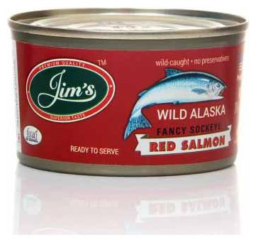 

Jims Salmon - Red Fancy Sockeye 213 g