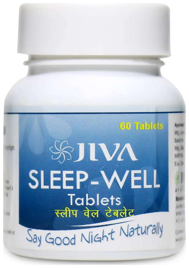 

Jiva Ayurveda Sleep-Well Tablets 60 tablets Pack of 4