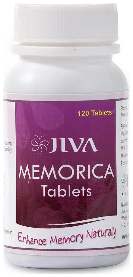 

Jiva Ayurveda Memorica Tablets 120 tablets Pack of 4