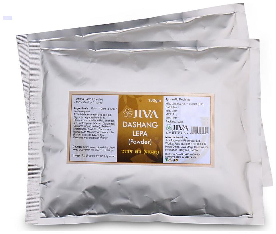 

JIVA Dashang lep Wound healing formula with a soothing effect 100g (Pack of 2)