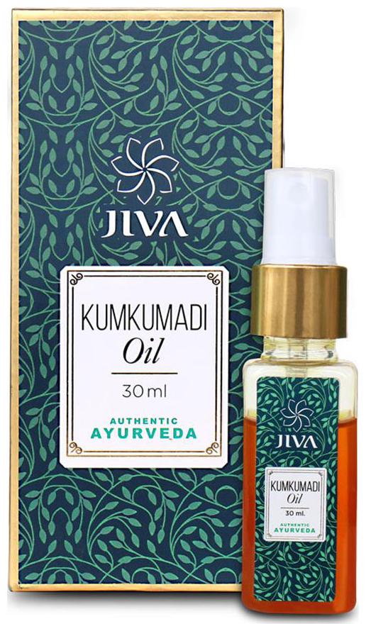 

JIVA Kumkumadi Oil Lightens skin and adds a natural radiance (30 ml)(Pack of 3)