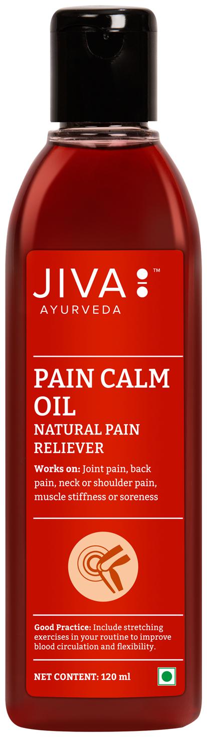 

JIVA Pain Calm Oil Natural relief for your muscle and joint pains 120ml (Pack of 3)