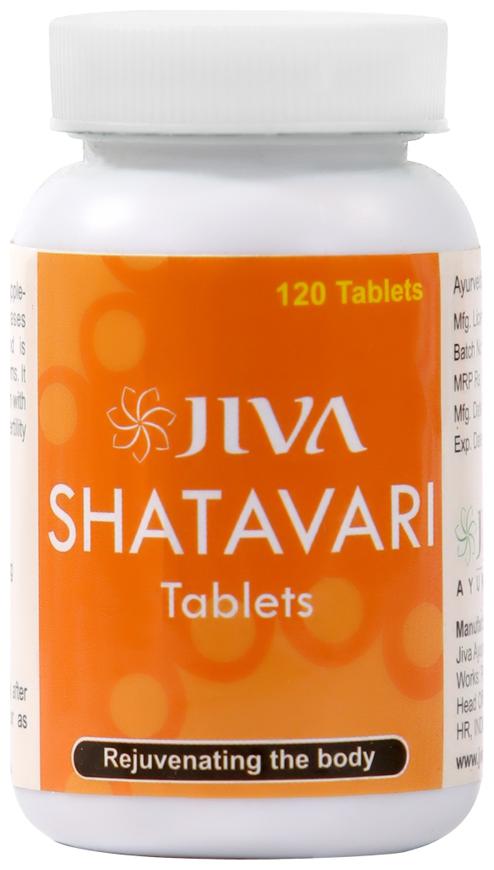 

Jiva Shatavari 120 Tablets ( Pack of 2 )