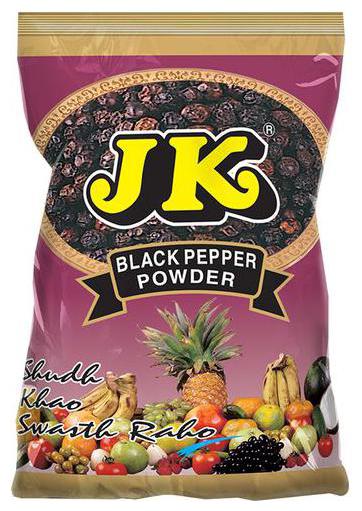 

JK Powder - Black Pepper 25 g