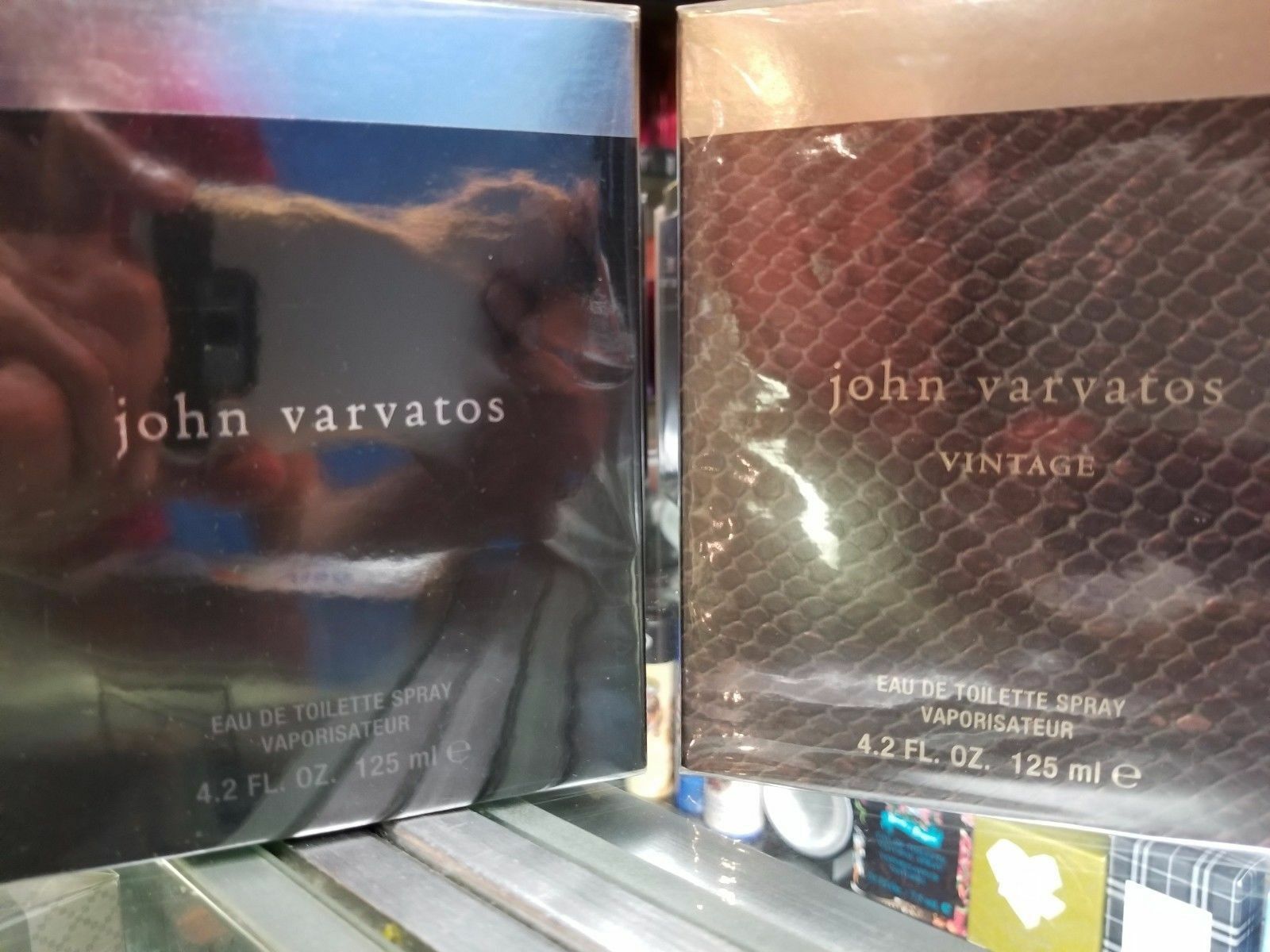 

John Varvatos or VINTAGE Cologne 4 2 oz 125ml EDT Spray for Men SEALED IN BOX