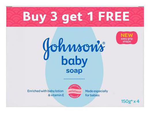 

Johnson Johnson Baby Soap 150 g