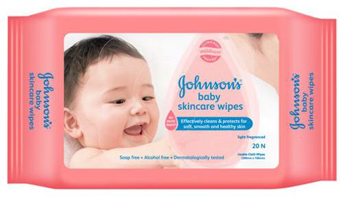 

Johnson Johnson Baby Skincare Wipes 20 pcs