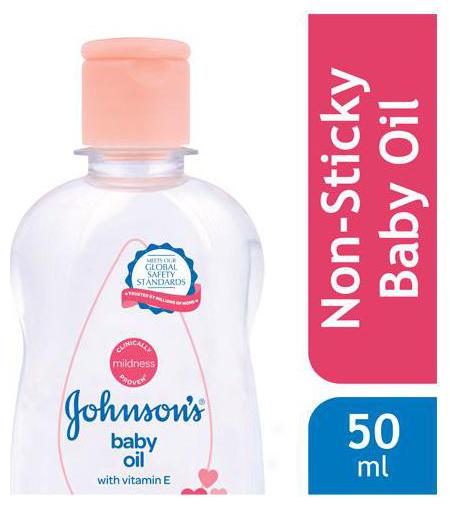 

Johnson Johnson Baby Oil with vitamin E 50 ml
