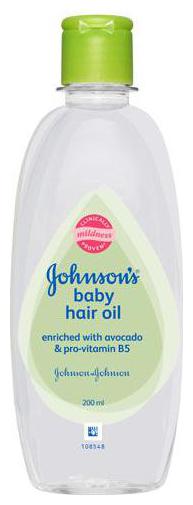

Johnson Johnson Baby Hair Oil Avocado Provitamin B S 200 ml