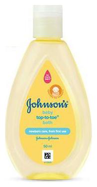 

Johnson Johnson Top-To-Toe Wash 50 ml
