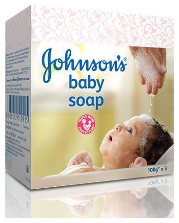 

Johnson Johnson Baby Soap (Pack of 3 100 g each)