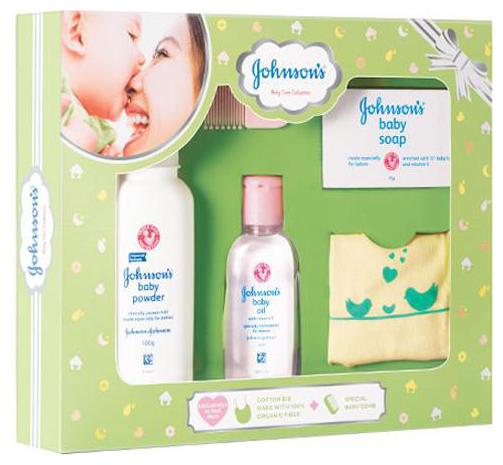 

Johnson Johnson Baby Care Collection - with Organic Cotton Bib Baby Comb 5 pcs