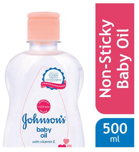 

Johnson Johnson Baby Oil With Vitamin E 500 ml
