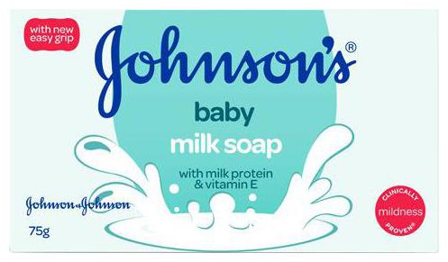 

Johnson Johnson Baby Milk Soap - Mildness 75g