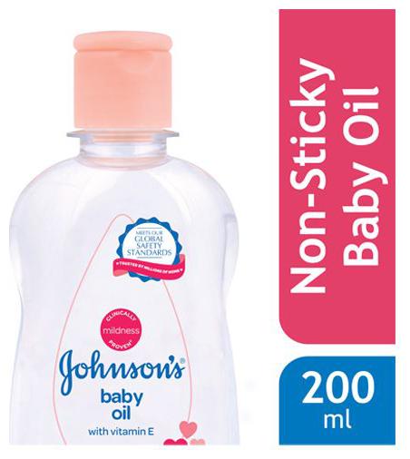 

Johnson Johnson Baby Oil with vitamin E 200 ml