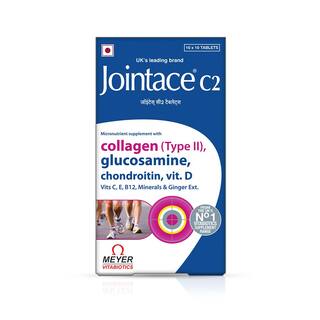 Buy Jointace C2 Vitamin Supplement Includes Glucosamine Chondroitin And Vitamin D 100 Tablets Online At Low Prices In India Paytmmall Com