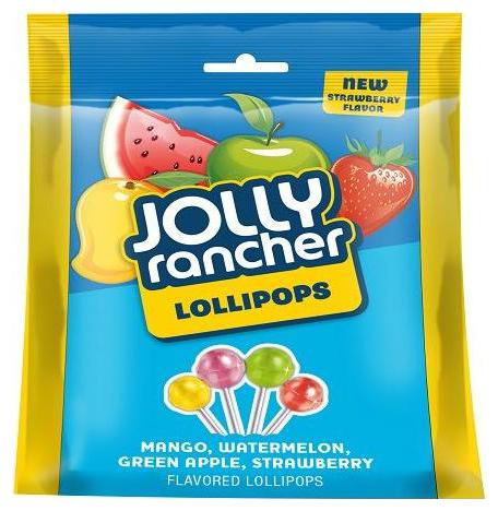 

Jolly Rancher Lollypop 4 Flavour54 g