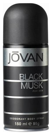 

Jovan Black Musk Body Spray for Her 150ml