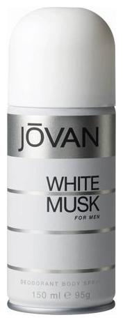 

Jovan Deodarant Body Spray - White Musk For Men 150 ml