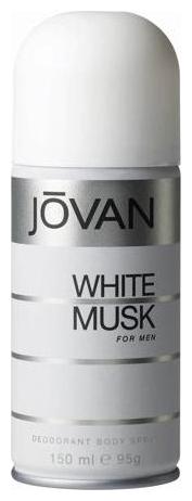 

Jovan Deodarant Body Spray - White Musk For Men 150 ml