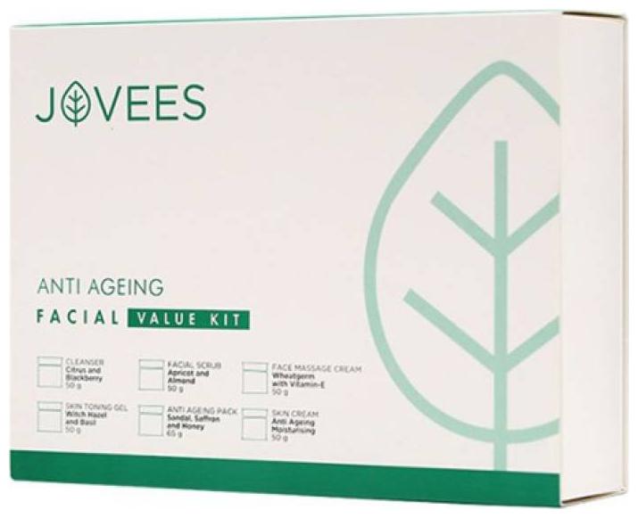

Jovees Herbal Anti Ageing Large pack Facial Kit 315 g
