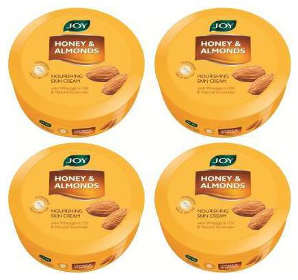 

Joy Honey And Almond Cream 200 g each Pack of 4